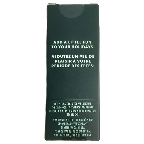 Starbucks Mini Cold Cup Key Chain Iridescent Ornament Holiday '22 Christmas Gift - Picture 5 of 7
